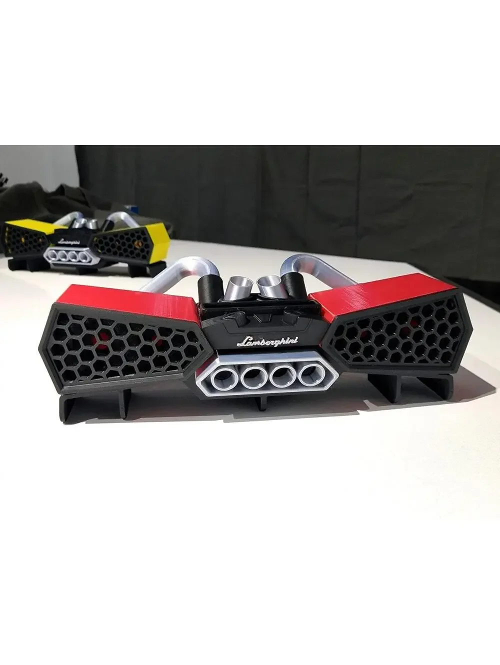 3D Printed Lamborghini Style Phone Speaker | Passive Amplifier Stand